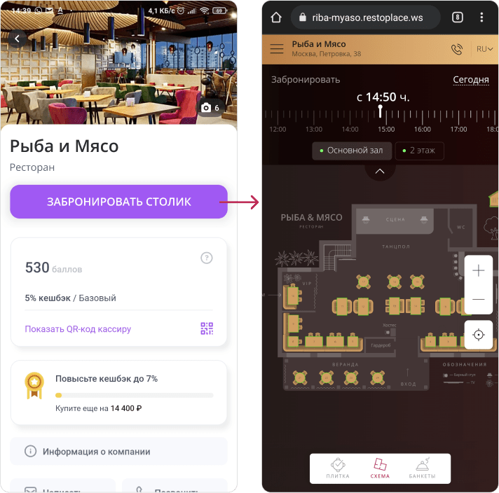 Синхронизация Restoplace и UDS
